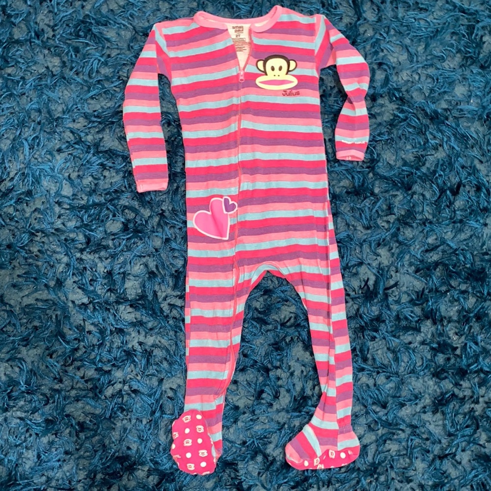 Paul Frank Small Paul 2T Pajamas 🐒 💜